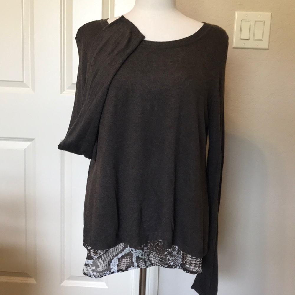 Verve blues sweater sz. XL